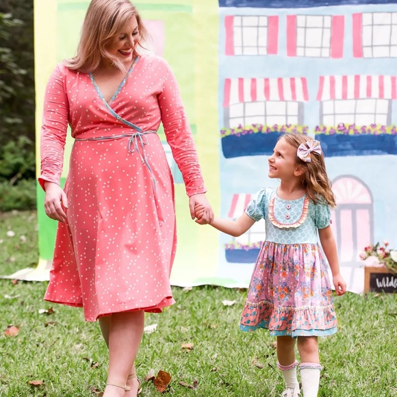 Wildflowers Clothing Daydream Believer Mandy Wrap Dress - Picture 6 of 6